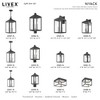 Livex Lighting Nyack 3 - Light Wall Light in  Scandinavian Gray - 3 of 4