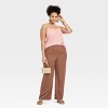 Women's Slim Fit Sandwash Tank Top - A New Day™ - 4 of 4