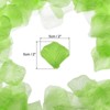 Unique Bargains Decoration Wedding Party Silk Artificial Flower Petals Green 2000 Pcs - 2 of 4