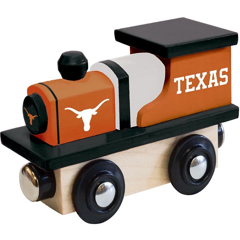 MasterPieces Officially Licensed NCAA Texas Longhorns Wooden Toy Train Engine For Kids, 1 of 6