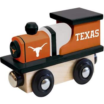 MasterPieces Officially Licensed NCAA Texas Longhorns Wooden Toy Train Engine For Kids