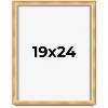 PosterPalooza | Minimalist Shadow Box Brown Picture Frame - UV Acrylic, Backing, Hanging Hardware - 2 of 4