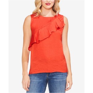 Vince Camuto Womens Ruffled Sleeveless Blouse Top - 1 of 1