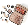 Generic Large Double Layer Travel Makeup Bag Women, Cosmetic Case, Organizer for Travel-Size Accessories Bottles - 2 of 4