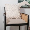 Sol Living Cotton Macrame Decorative Throw Pillows - 2 of 4