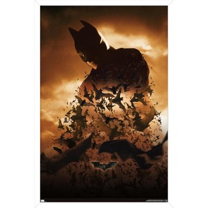 Trends International DC Comics Batman Begins - Batman One Sheet Framed Wall Poster Prints - 1 of 4