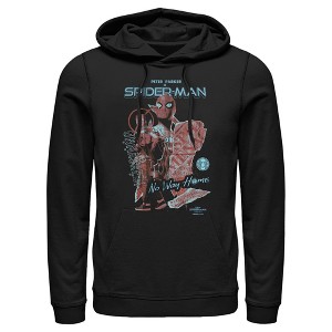 Men's Marvel Spider-Man: No Way Home Unmasked Pull Over Hoodie - 1 of 4
