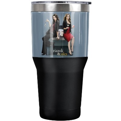 Rizzoli & Isles Sitting Around Steel Tumbler 30oz Coffee Travel Mug