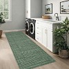 Coucheta Washable Runner Rug, Non-Slip Low Pile , Boho Chic Hallway Kitchen Bedroom Carpet for Your Home,Multi-Color & Size - 3 of 4