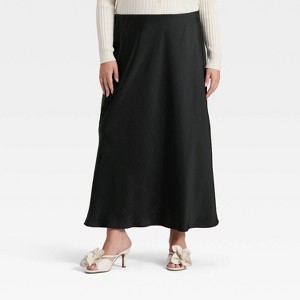 Women's Maxi Slip A-Line Skirt - A New Day™ - 1 of 3