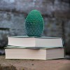 Toynk Dragon Egg Paperweight Replica | Solid Resin 4.5-Inch | Fleece Pouch | Blue - 2 of 4