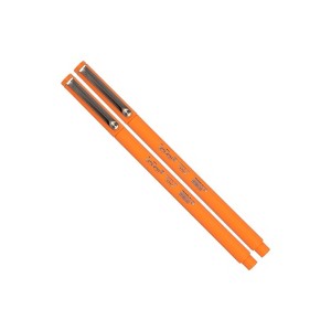 Marvy Uchida Le Pen Felt Pen Ultra Fine Point Orange Ink 2/Pack (7655879A) - 1 of 4
