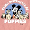 Girls' - Disney - Mickey Mouse Fitted Short Sleeve Graphic T-Shirt - 2 of 4