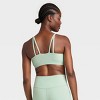 Women's Everyday Soft Light Support Strappy Sports Bra - All In Motion™  Fern Green Xl : Target