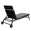 PAGED Outdoor Lounge Chair Cushion,72 in x 23 in,Breathable and UV Resistant,Fade Resistant Patio Cushion,2PC - 4 of 4