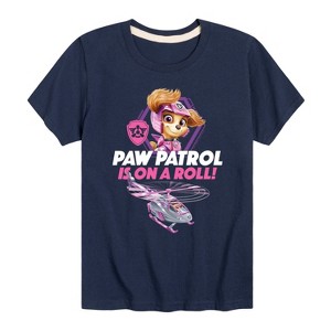 Boys' - Paw Patrol - Paw Patrol Is On Roll Short Sleeve Graphic T-Shirt - 1 of 4