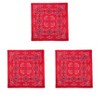 CTM Cotton Giant-Danna Large Bandanas (Pack of 3) - 4 of 4