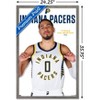 Trends International NBA Indiana Pacers - Tyrese Haliburton Feature Series 24 Framed Wall Poster Prints - 3 of 4
