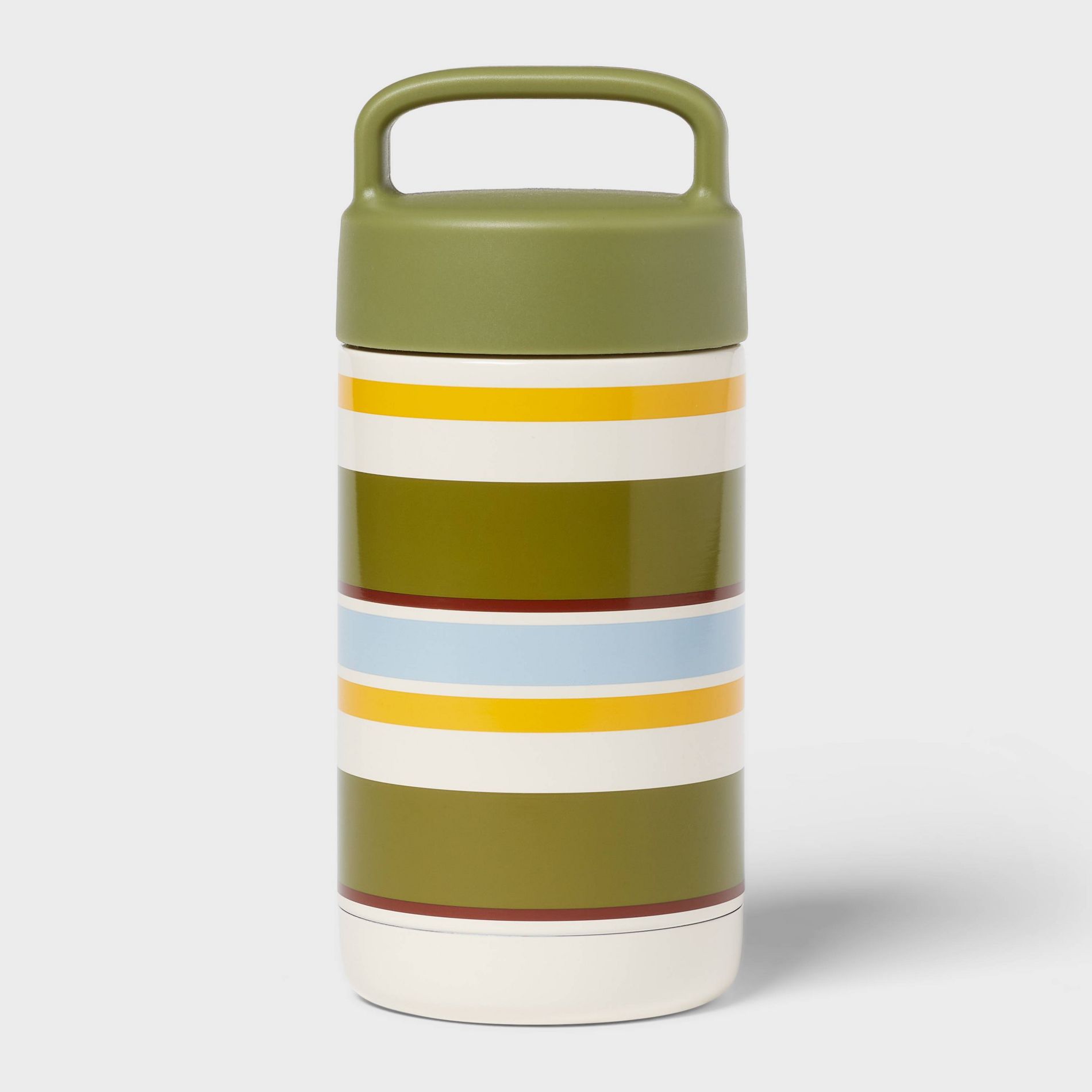 17oz Stainless Steel Vacuum Food Jar Striped - Room Essentials™