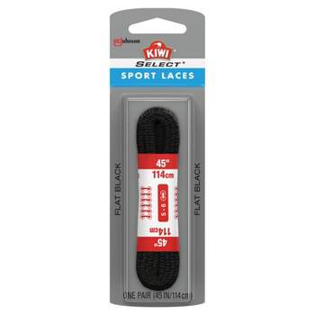 KIWI Select Sport Flat Laces - Black 45in