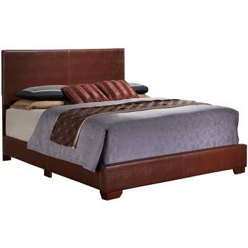 Passion Furniture Aaron Upholstered Queen Panel Bed