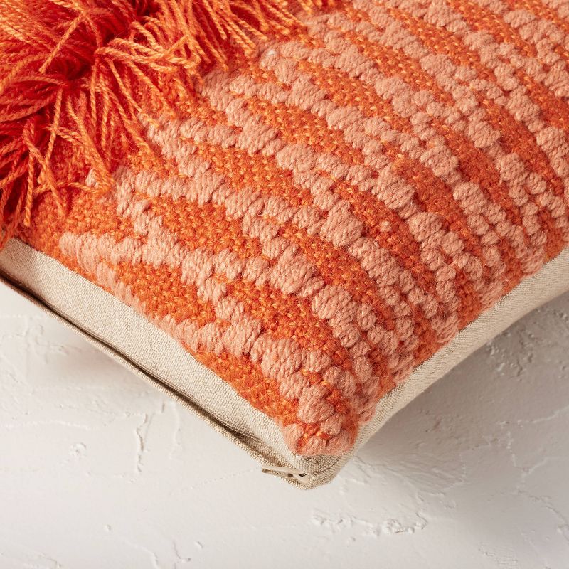 Diamond Textured Woven Square Throw Pillow - Opalhouse™ designed with Jungalow™, 5 of 10