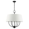 Livex Lighting Ridgecrest 6 - Light Pendant in  Black - 3 of 4