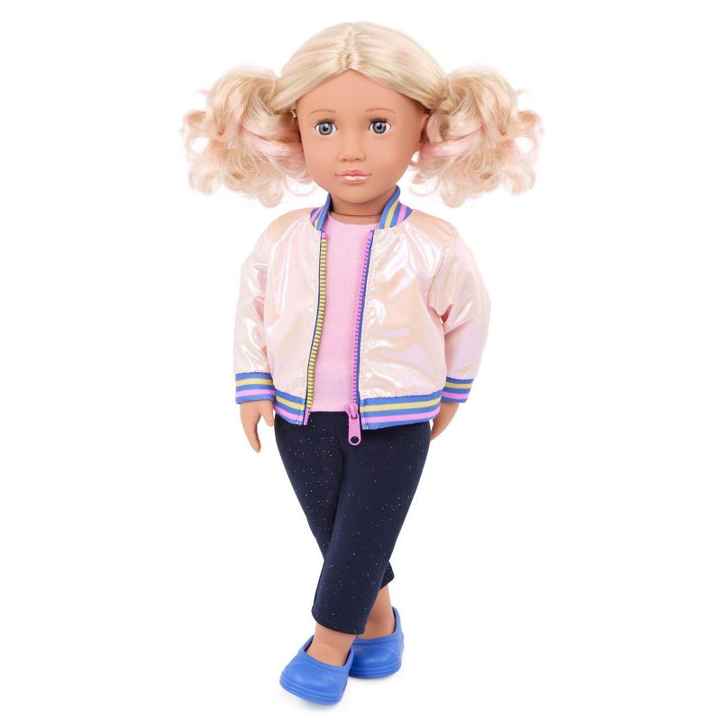 Our Generation Love to Shine Pink Bomber Jacket Outfit for 18&#34; Dolls, 5 of 9