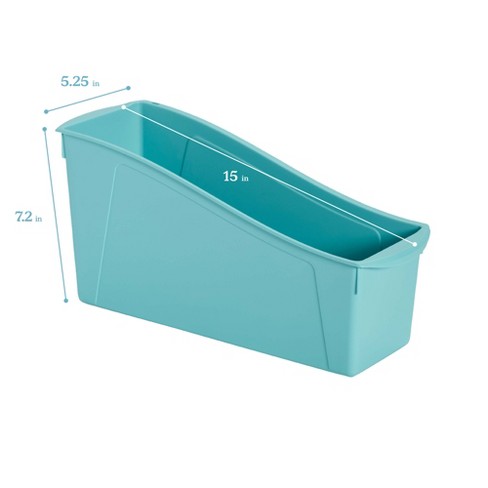 Book on sale storage bins