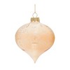 Melrose Snowflake Etched Glass Ornament (Set of 12) - 3 of 4