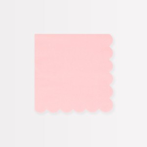 Meri Meri Cotton Candy Pink Small Napkins (Pack of 16) - 1 of 3