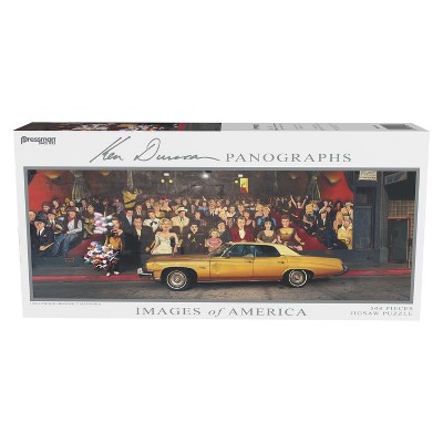 Pressman Images Of America: Hollywood Dreams Panoramic Puzzle 504pc