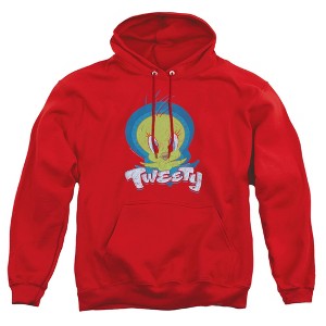 Looney Tunes Tweety Swirl Adult Pull-Over Hoodie - 1 of 4
