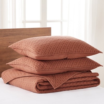 Adobe Twin Cotton Reversible Bedspread Set