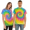 Tie Dye T-Shirts, 100% Cotton Cute Trendy Tie Dye Shirts for Men, Women, Teens, Youth, Girls & Boys, Saturn, 5X - 2 of 2