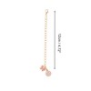 Unique Bargains Butterfly Heart Cup Chain Charm Water Cup Pendant 1 Pc - 2 of 4