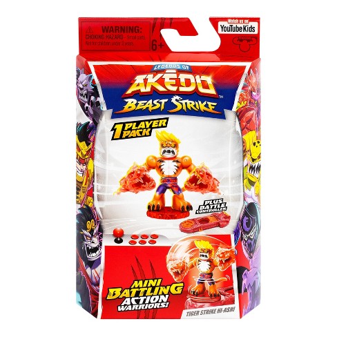 New Akedo Figures Original Beast Strike Deluxe Pack Bite Strike