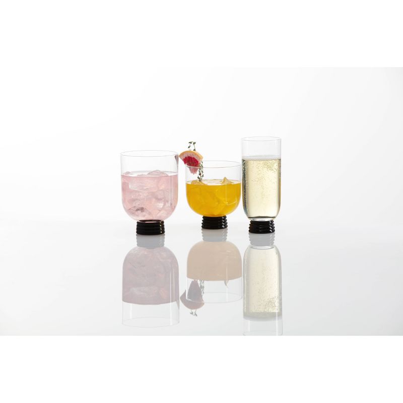 Fortessa Tableware Solutions 4pk 9.8oz Trevi Champagne Glass Set, 5 of 6