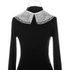 Elerevyo Women Blouse Embroidery Neck Ruff Detachable False Dickey Collar 1 Pc - 3 of 4