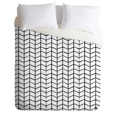 Intelligent Design 3pc Full/queen Milani Clip Jacquard Comforter Set  Black/white : Target