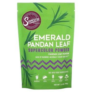 Suncore Foods Emerald Pandan Leaf, Supercolor Powder, 3.5 oz (99 g) - 1 of 2