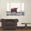 Trademark Fine Art - Jaap van den 'Highlander' Multi Panel Art Set Large 3 Piece - 3 of 3