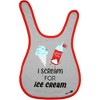 Pavilion Gift Company - Ice Cream - Gray Reversible Bib 6 Months - 3 Years - Bibs - 4 of 4