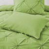 Peace Nest 3 Pieces Pinch Pleat Comforter and Pillowcases Set, Soft Lightweight Fluffy All Season Bedding Set - 3 of 4