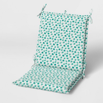 Chair Cushion DuraSeason Fabric™ Aqua Dots - Opalhouse™