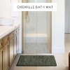Soft Absorbent Chenille Bath Mat Rug with Anti-Skid Rubber Backing - Becky Cameron - 2 of 4