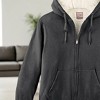 Collections Etc Ultra Soft Fleece Lined Zip-Up Hooded Sweatshirt - 3 of 4