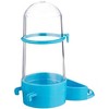 Prevue Pet Products BPV1187 Plastic Fountain Feeder Cup for Small Animals, Jumbo, Clear - 2 of 3