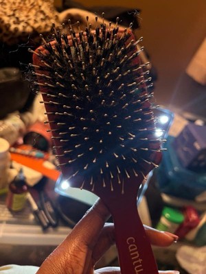 Cantu Narrow Wood Updo Bristle Hair Brush - 1ct : Target