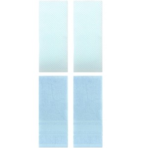 REGALWOVEN 4 Pcs Cotton Soft Absorbent Waffle Hand Towel for Bathroom - 1 of 4